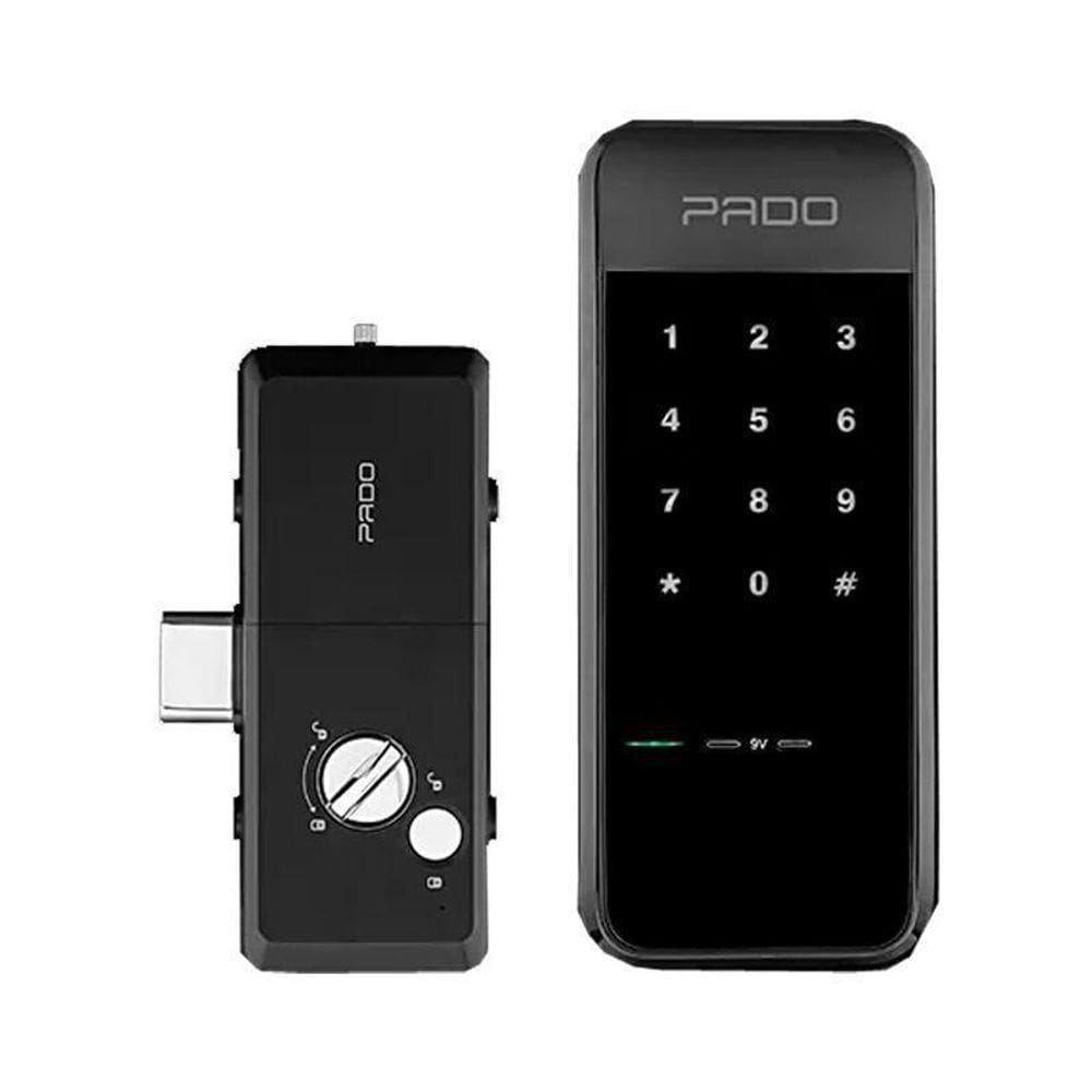 Fechadura Digital De Sobrepor Preto Fds-10 Pado