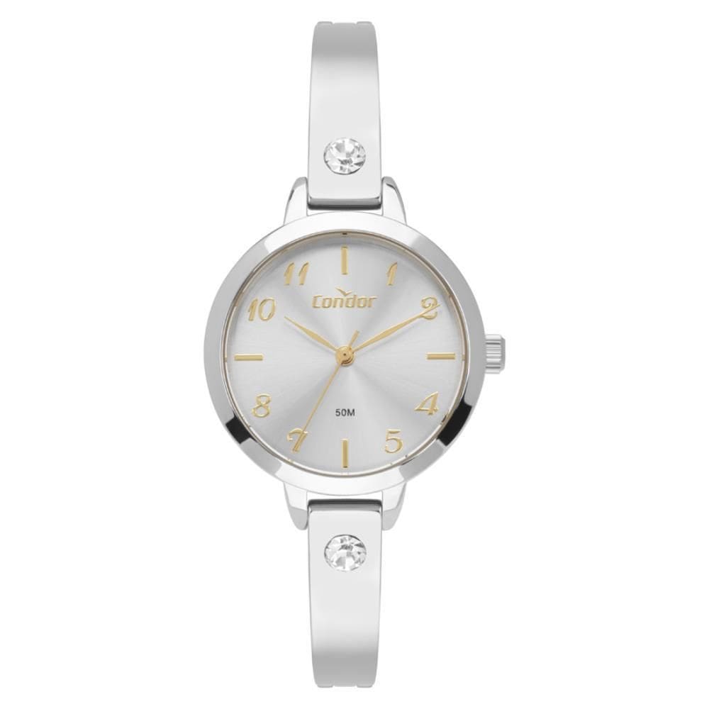 Relógio Condor Feminino Ref: Co2035Nqd/5K Bracelete Prateado