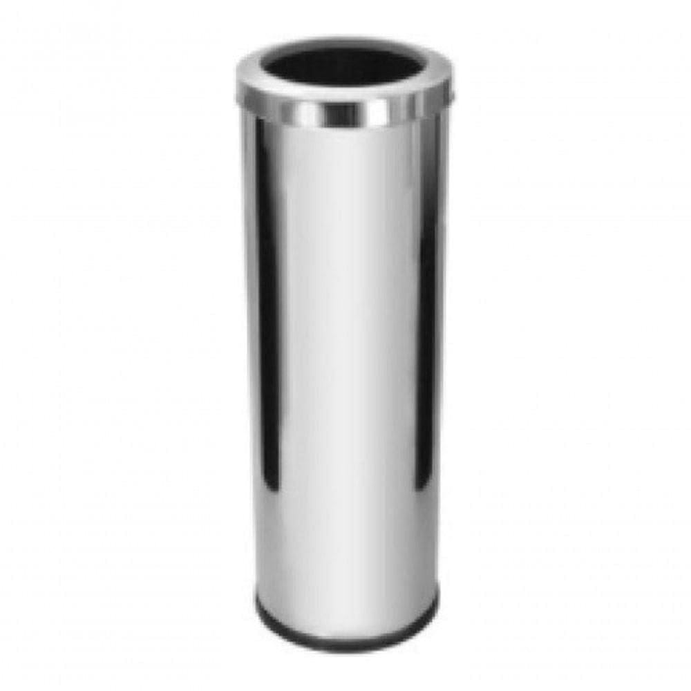 Lixeira Aço Inox Com Aro 30 Litros Para Escritório Sala Casa