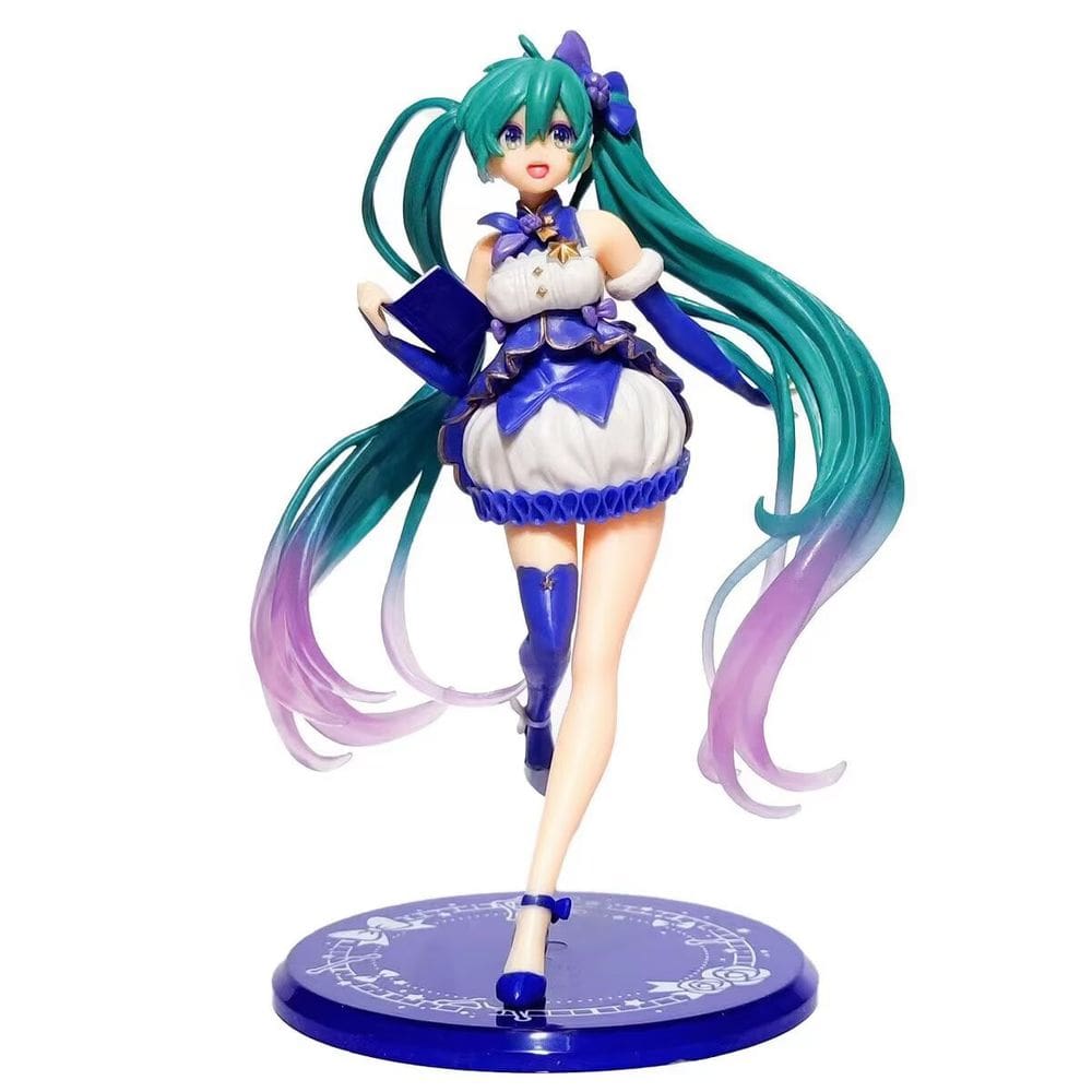 Livro de leitura de figuras ornamentais Anime Hatsune Miku