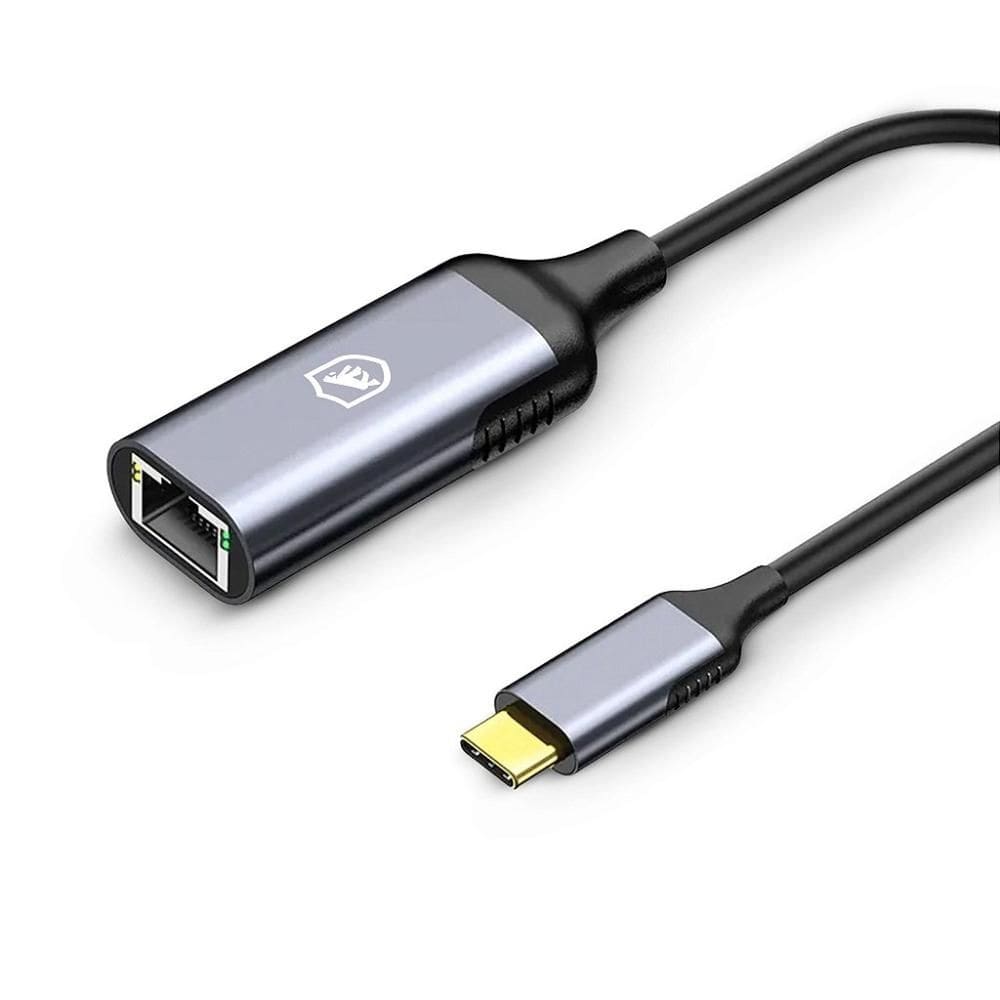 Adaptador rj45 cabo de rede tipo C / usb c / type c - Gshield