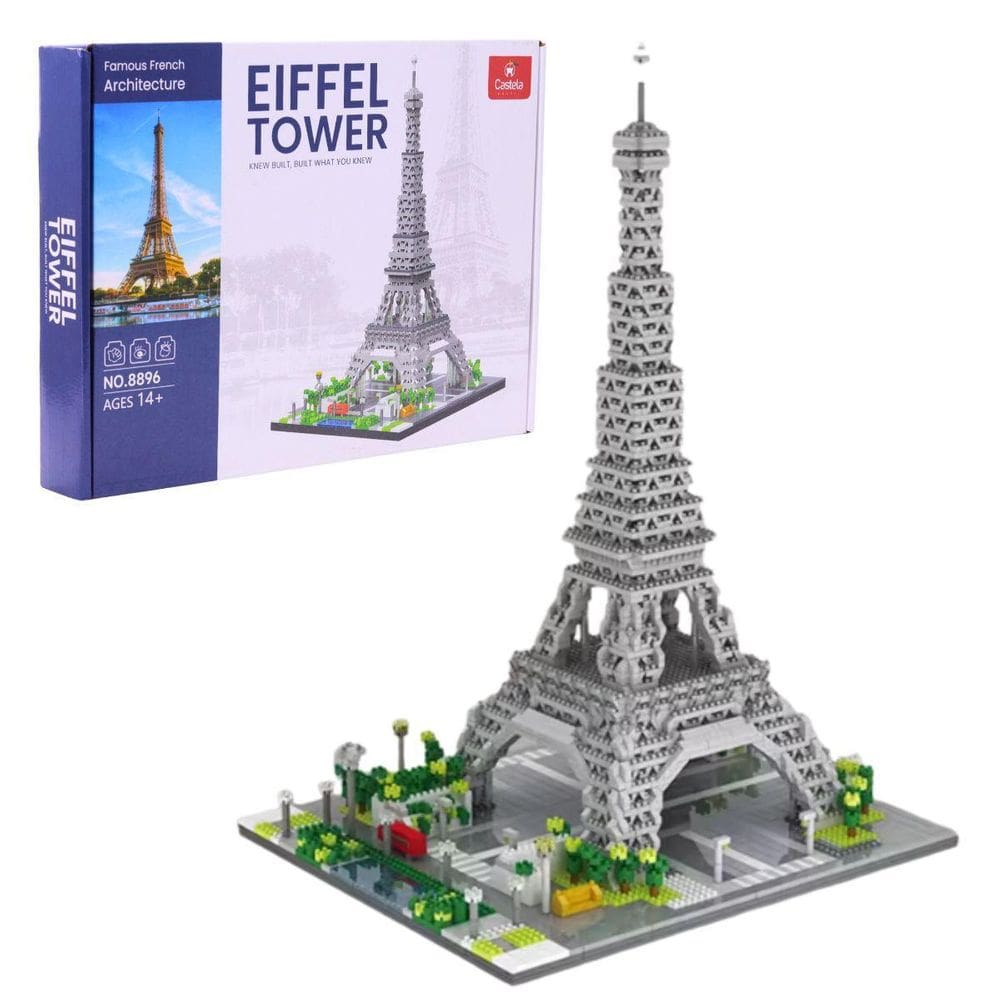 Blocos De Montar Kidults Torre Eiffel 3420 Peças - Castela