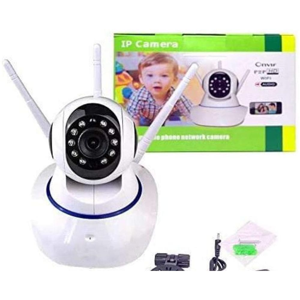 Câmera Monitoramento Ip Com Áudio