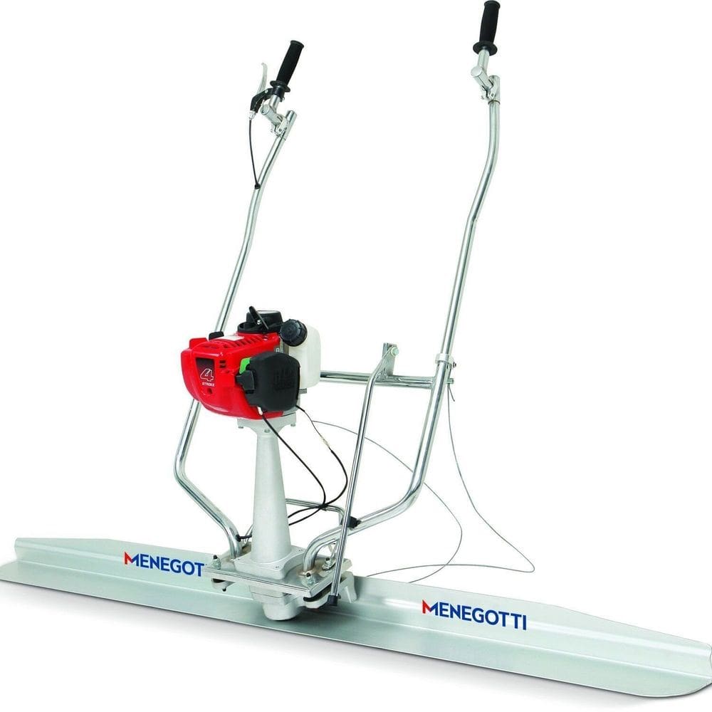 Corpo Régua Vibratória Niveladora Mcd com Motor Gasolina Honda Gx35 1,6hp sem Régua