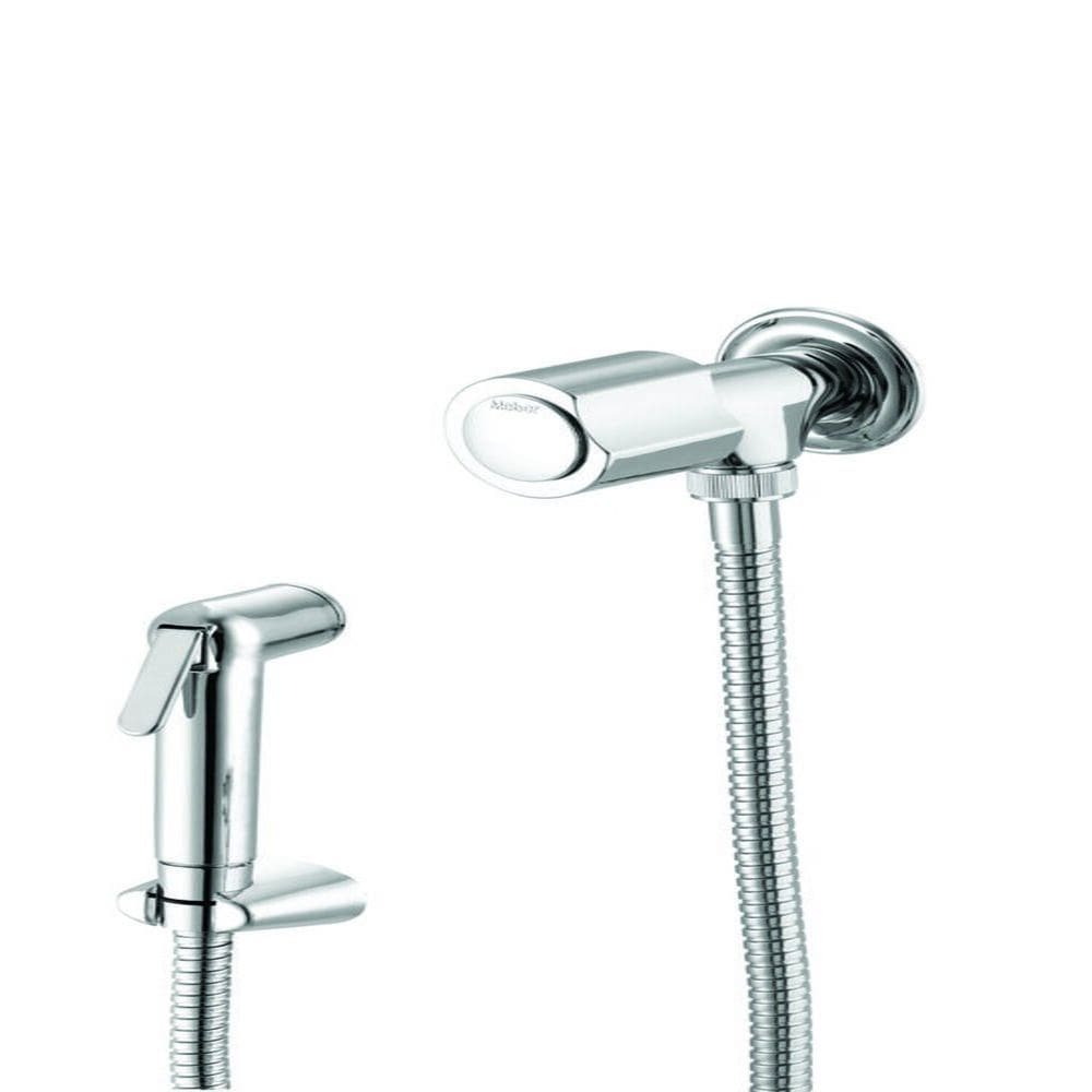 Ducha Higiênica com Registro 1850 1/4 de Volta Domus Cromado