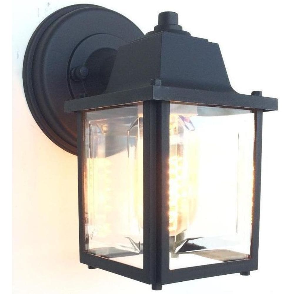 Kit 8 Luminaria Arandela Vintage Externa Retro Preto Alz17