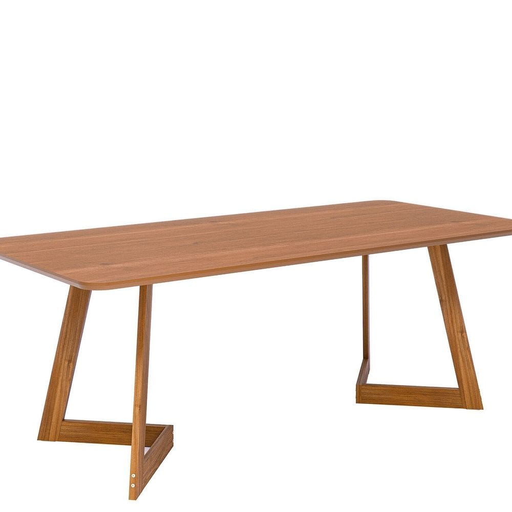 Mesa para Sala de Jantar 210cm sem Vidro Caju Cinamomo