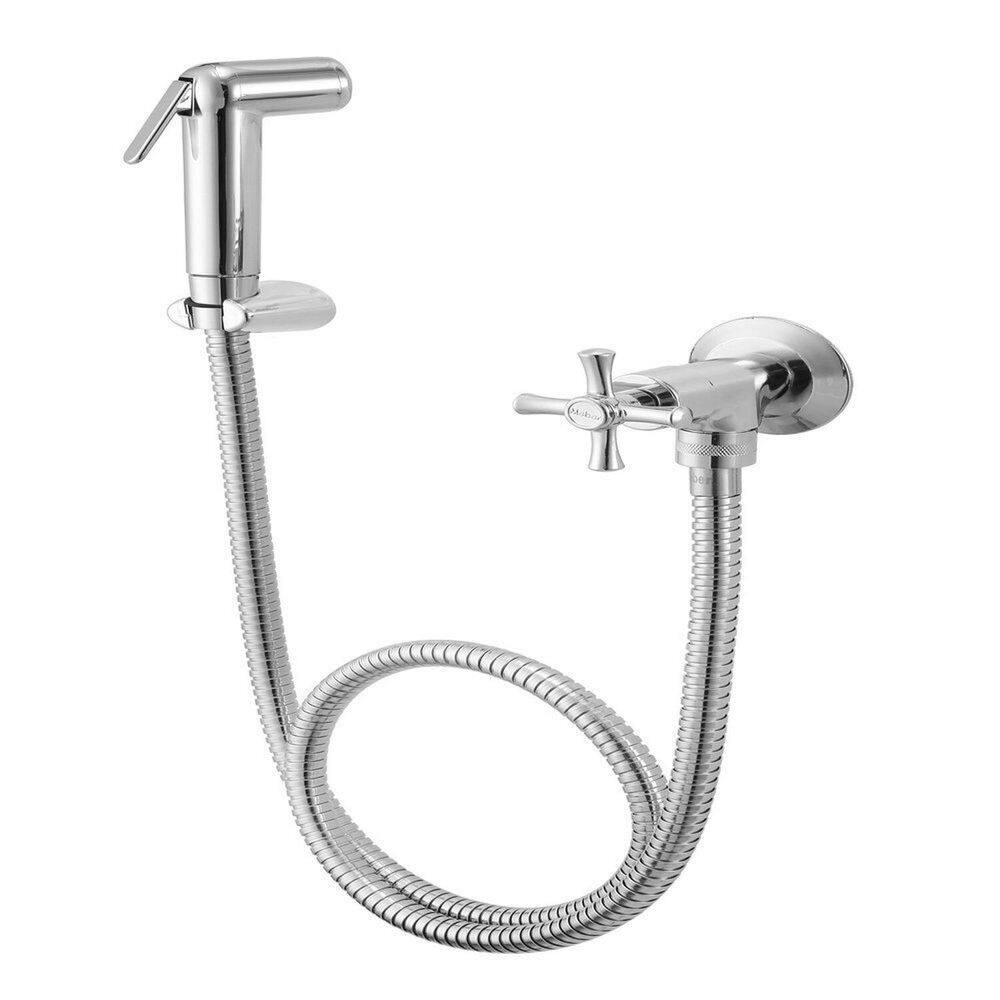 Ducha Higiênica com Registro 1850 1/4 de Volta Tetra Cromado