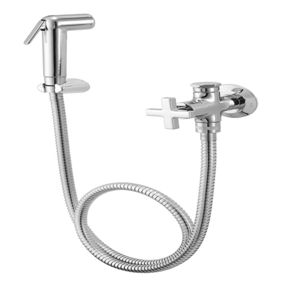 Ducha Higiênica com Derivação 1860 1/4 de Volta Nya Cromado
