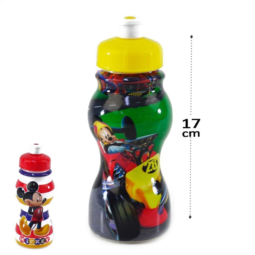 Garrafa de Plástico 250ml Squeeze Mickey - Tudo em Caixa