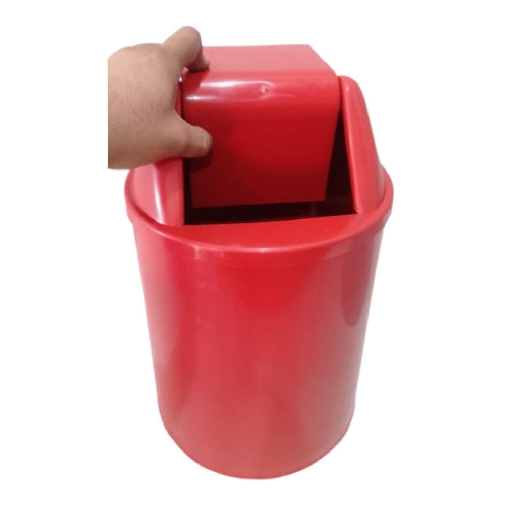 Lixeira Redonda Com Tampa 14 Litros