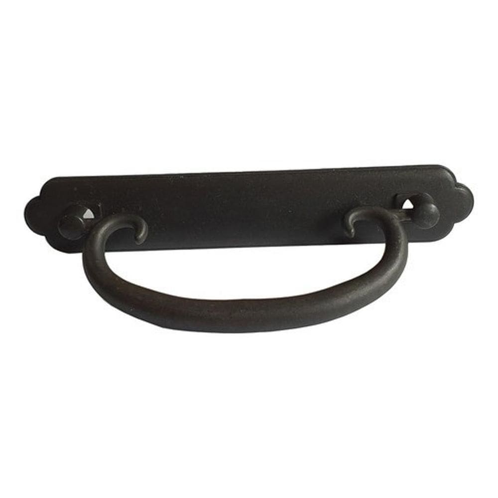 Kit 15 Puxadores Rustico Preto Para Moveis Alça Gaveta