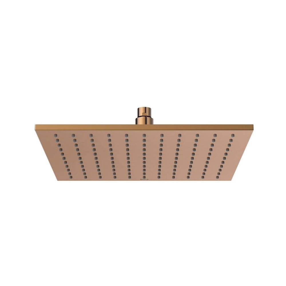 Chuveiro Quadrado 30cm Raindream Roca Rosé Gold