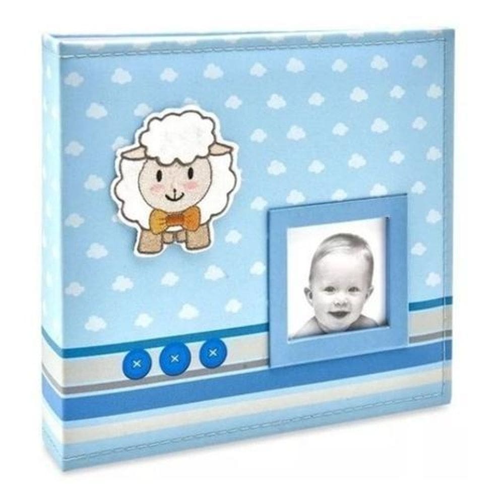 Álbum 100 Fotos 15X21 Bebe Tecido - Ical 816