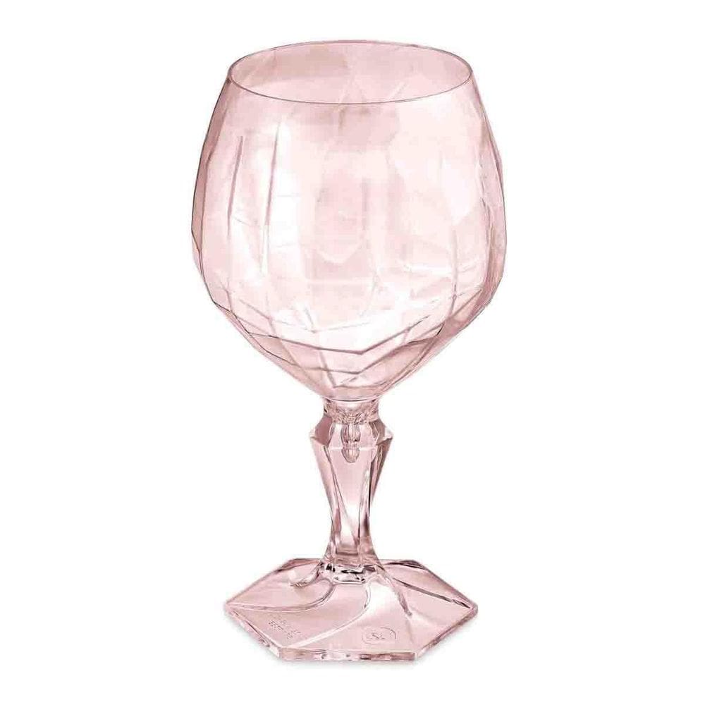 Taça Para Drinks Gin Suco 350Ml Acrílico Tango Uz Rosê