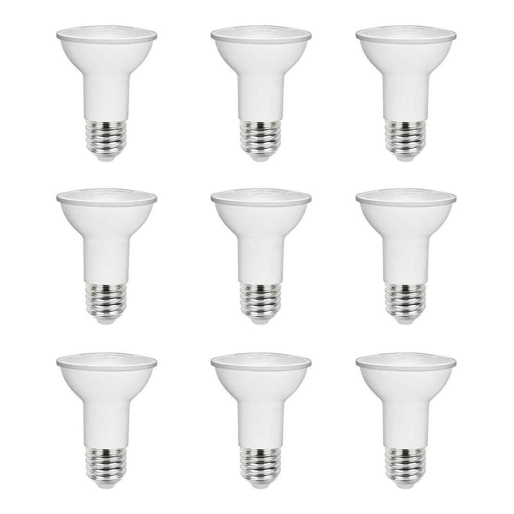 Kit 9 Lampada Led Stella 5,5W Par20 Neutro 4000K Sth9020/40