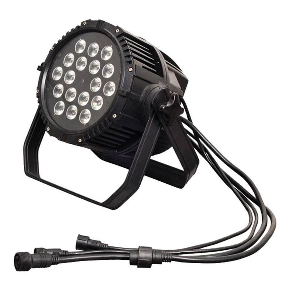 Kit 2 Par Led 18X15W 5 In 1 Rgbwa Outdoor One Light