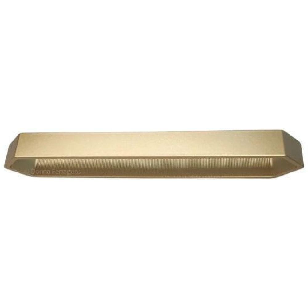 Kit 5 Puxador Moveis Elemento G 128Mm Dourado Matte Fosco