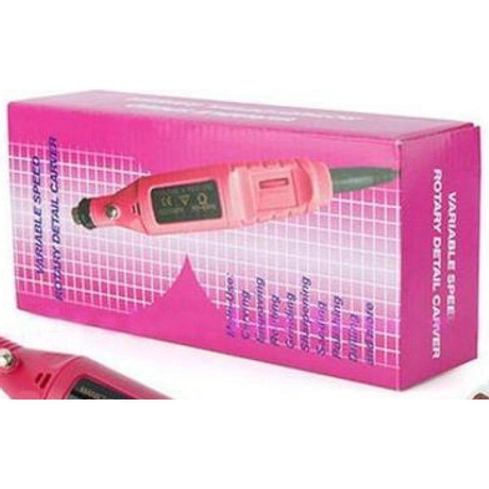 Lixa Elétrica Portátil Bivolt Unhas Acrigel Gel Fibras