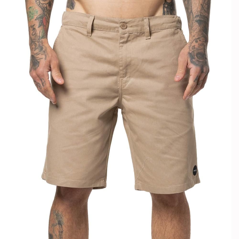 Bermuda RVCA All Time Coastal WT24 Masculina Caqui