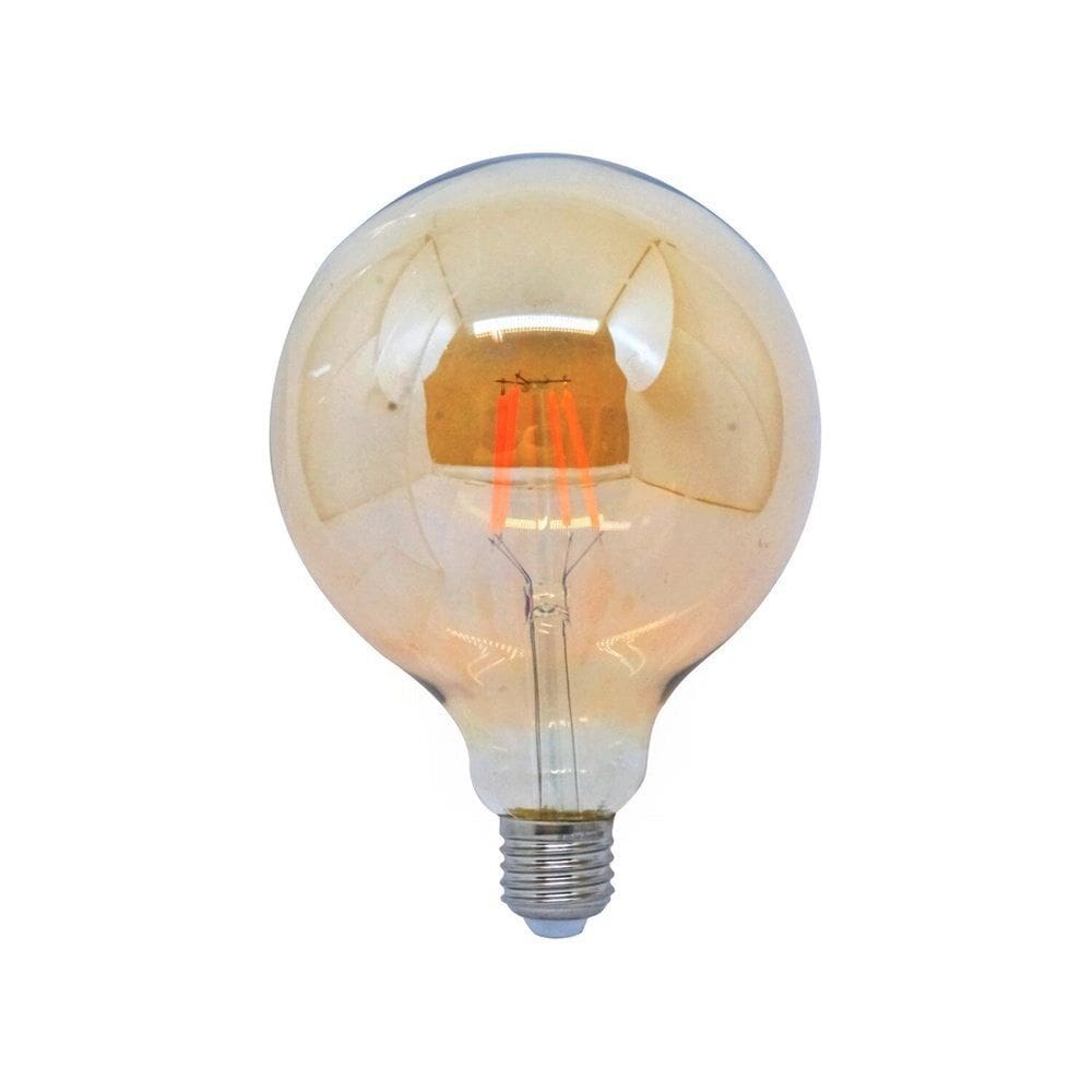 Lâmpada Filamento G125 4w Bivolt E27 Foxlux Transparente