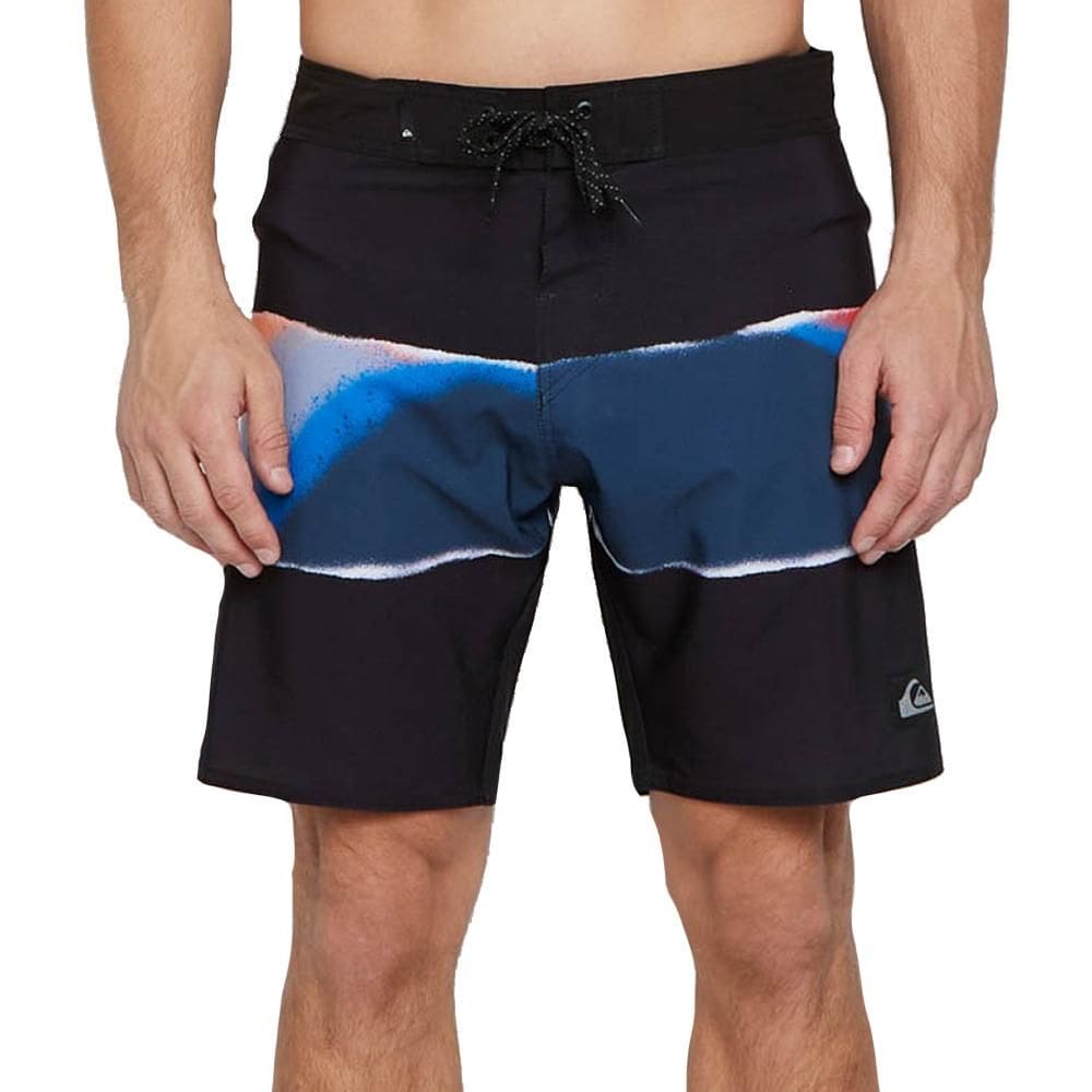 Bermuda Quiksilver Everyday Airbrush 18” SM25 Preto