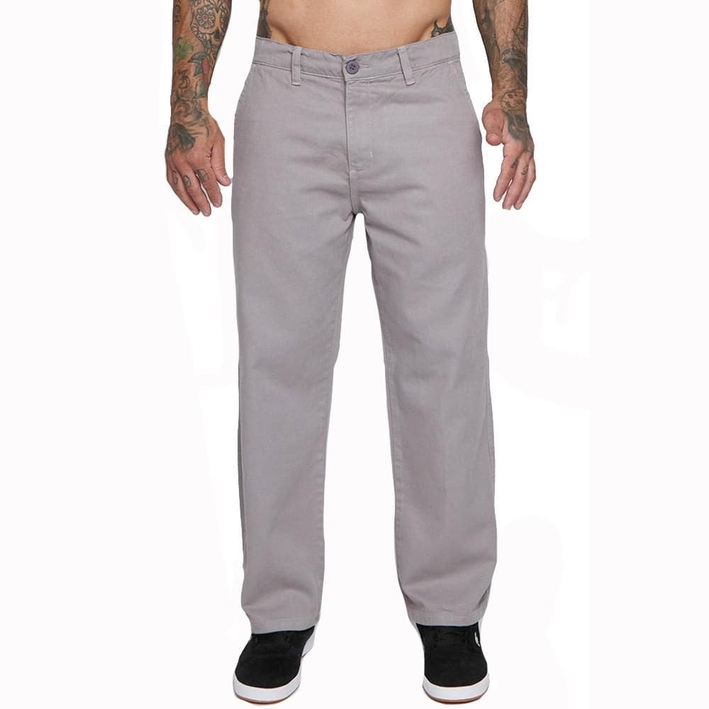 Calça RVCA The Weekend Chino Hide SM25 Masculina Cinza