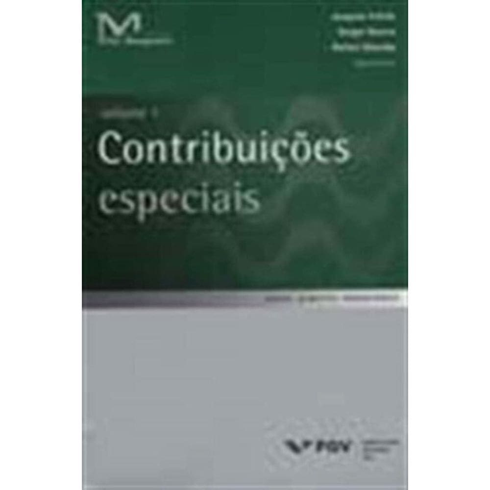 Contribuições Especiais Vol. 1
