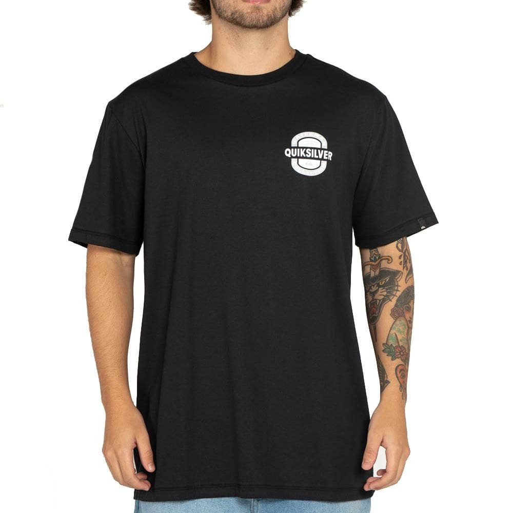 Camiseta Quiksilver Ocean Made WT25 Masculina Preto