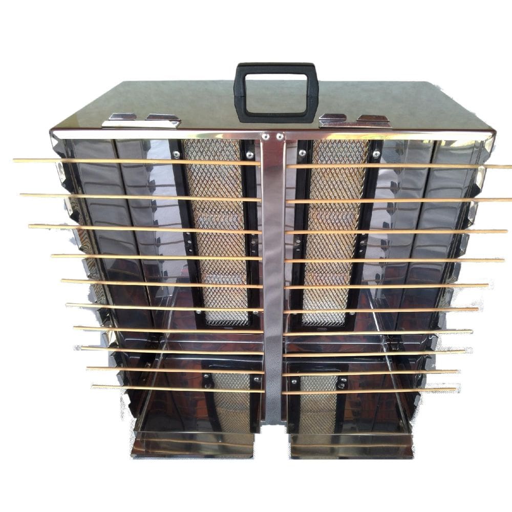 Churrasqueira Para 20 Espetinhos A Gás Em Aço Inox