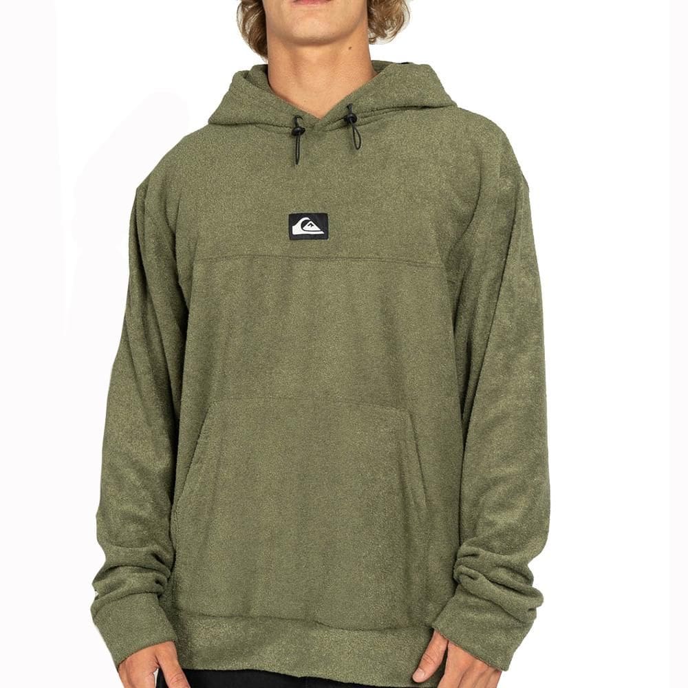 Moletom Quiksilver Canguru Sea Cliffs WT25 Masculino Verde