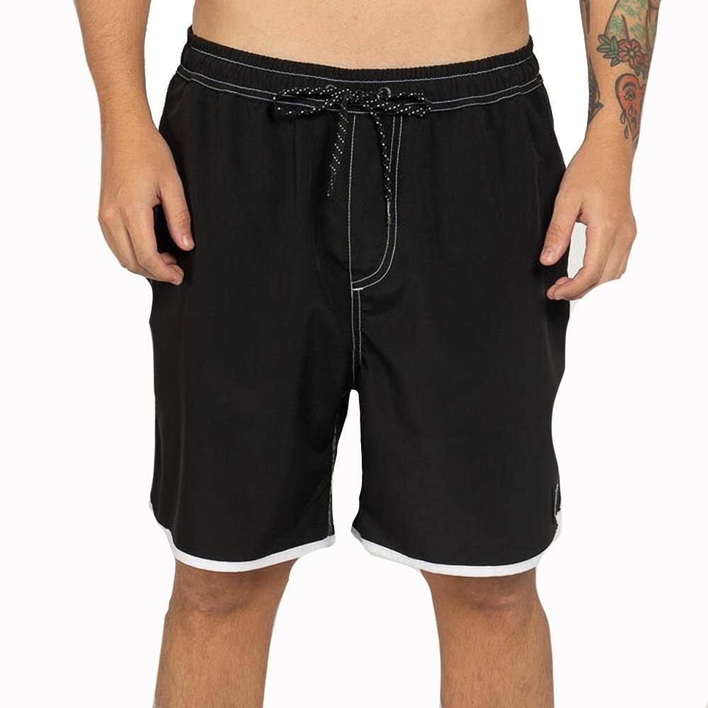 Bermuda Quiksilver Everyday Scallop 17” WT25 Masculina Preto
