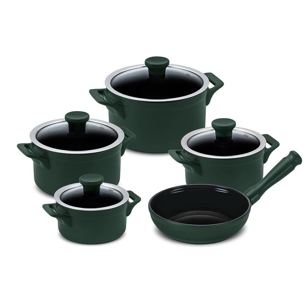 Jogo de Panelas de Cerâmica Clear 5 Peças Matte Ceraflame