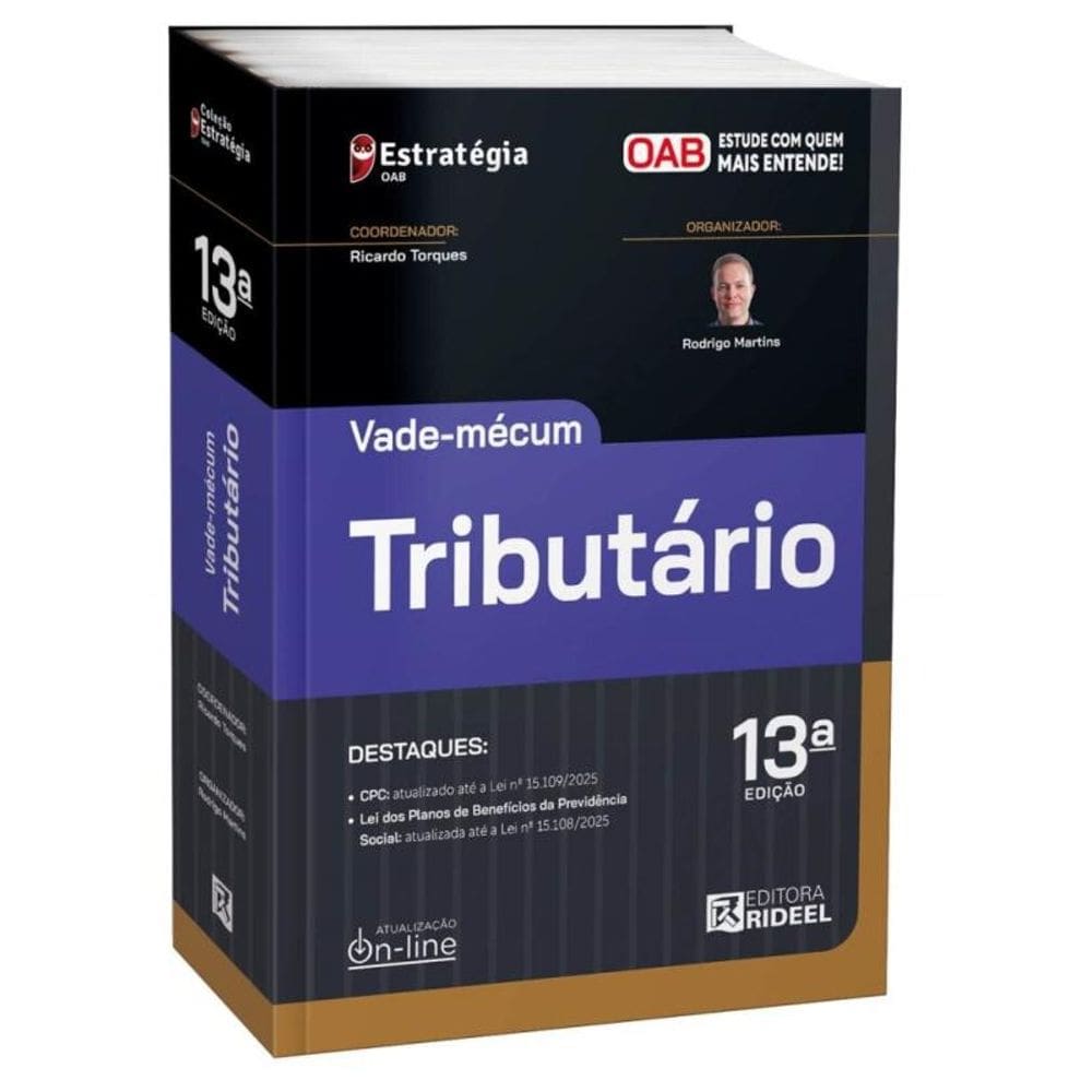 Vade-mécum Tributário - 44o Exame da Ordem Ed.13