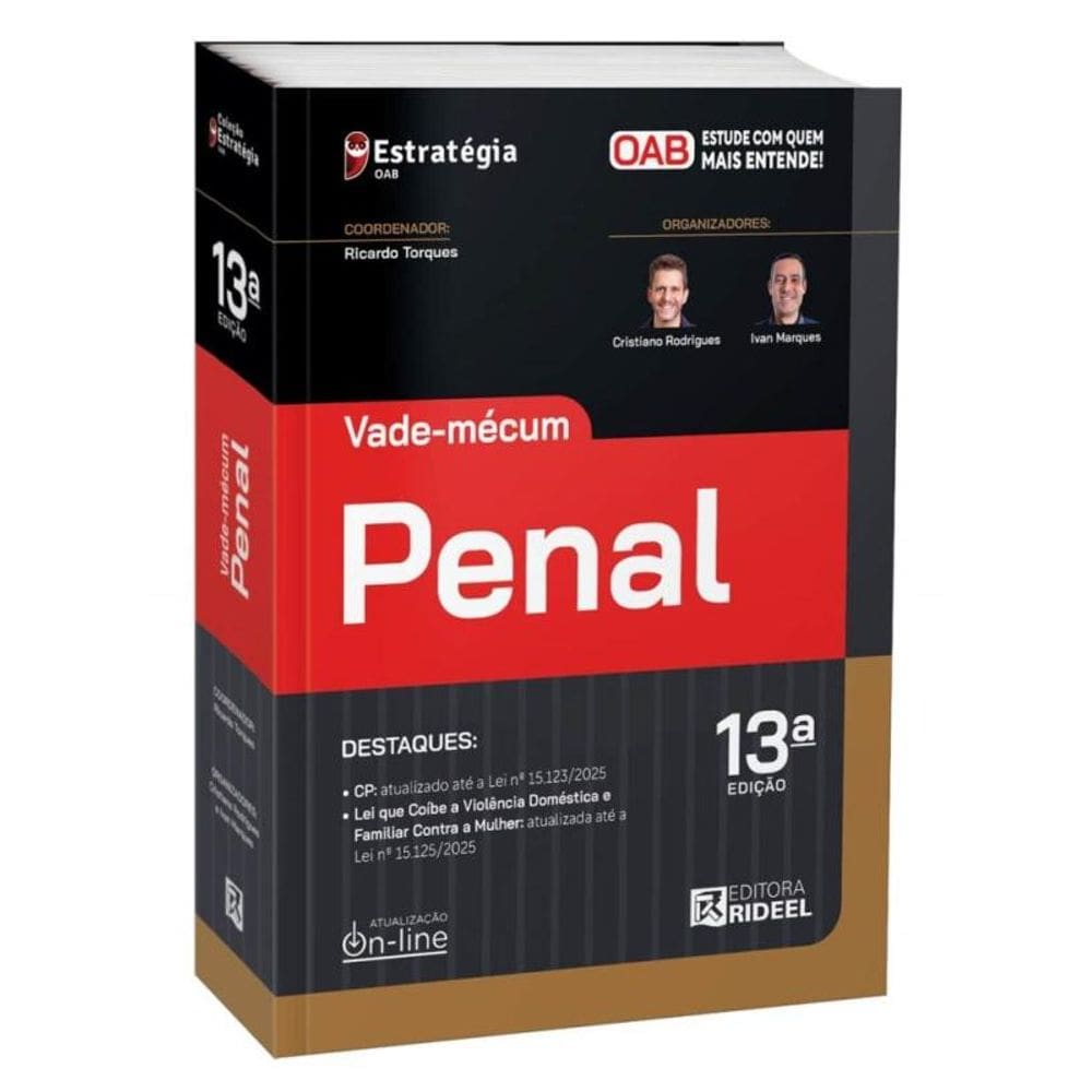 Vade-mécum Penal - 44o Exame da Ordem 2025 2a Edição