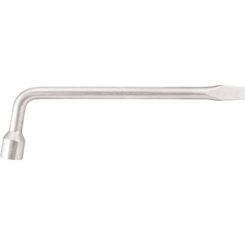 Chave De Roda Tipo L 17Mm Com Espátula Cromo Vanádio Vonder