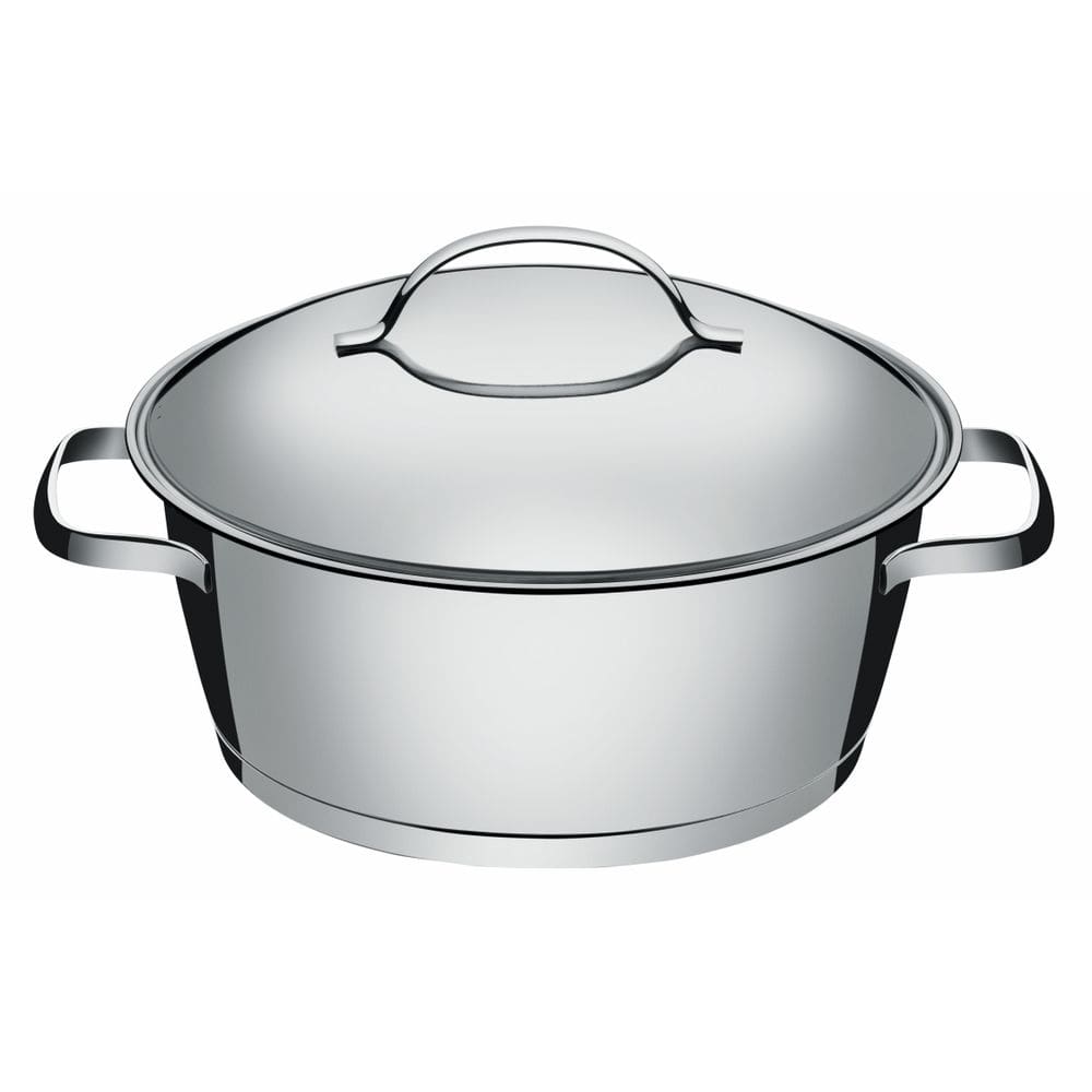 Caçarola rasa aço inox 2 alças Allegra Tramontina