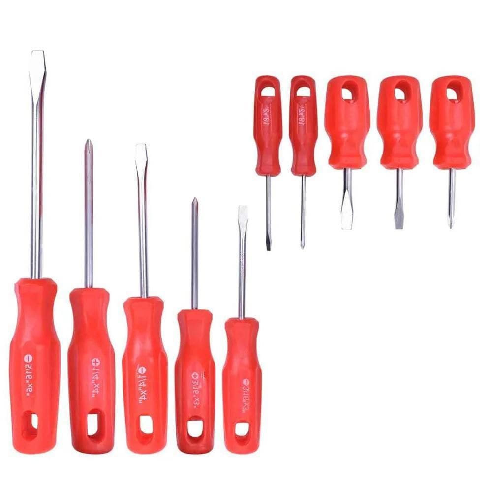 Jogo De Chaves De Fenda E Phillips 10 Peças 30.72.910.000