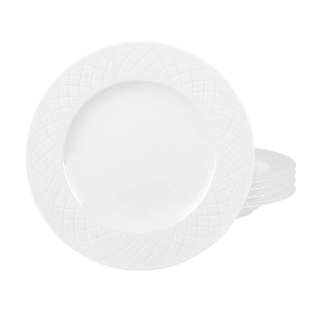 Jogo De Pratos Raso 27Cm 4 Peças Porcelana Ingrid Tramontina