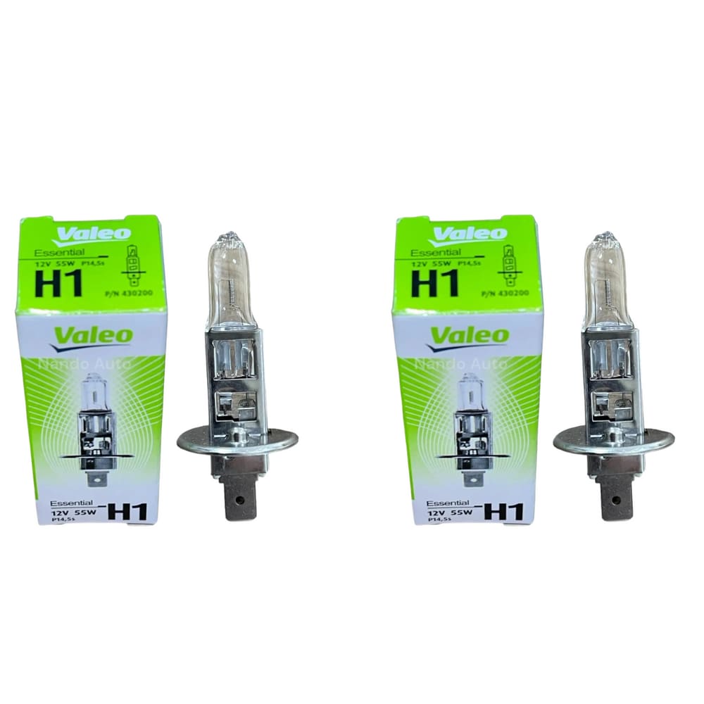 Kit 2 Lampadas H1 Standard 12v 55w Reposicao Farol Carro Moto