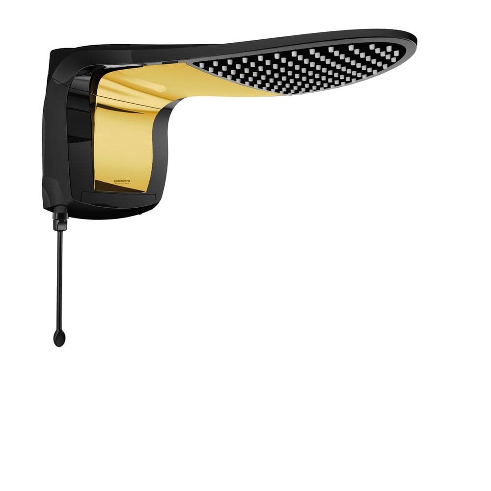 Chuveiro Acqua Wave | Preto com cromado - 220v