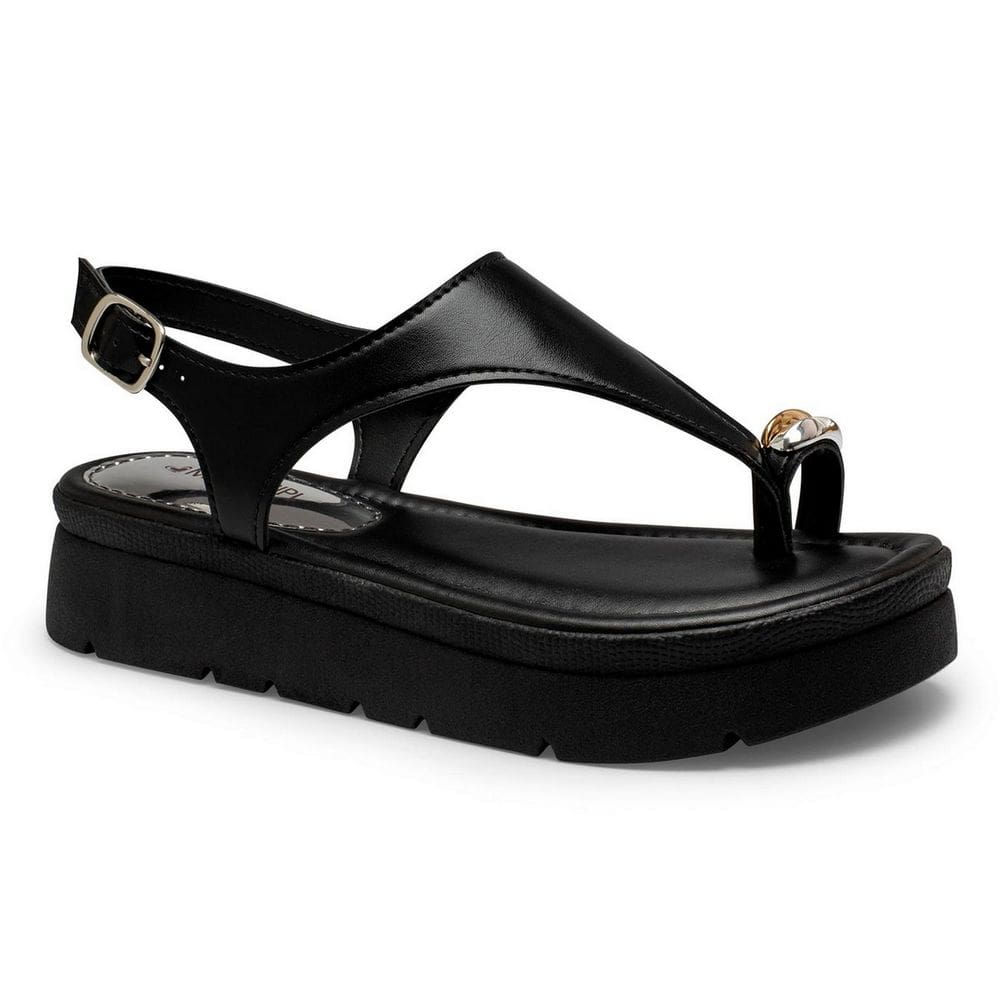 Sandália Papete Flatform Mississipi Dedo Casual MF483