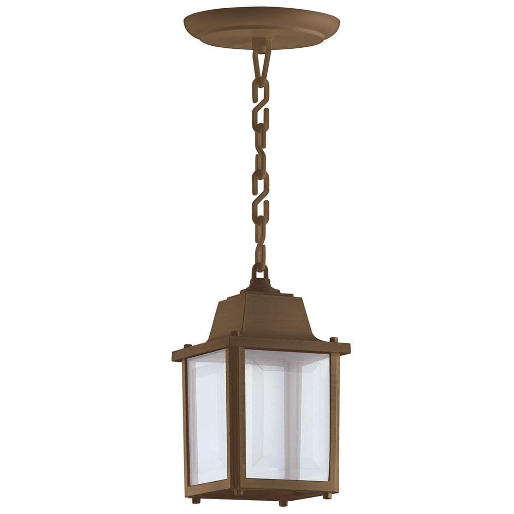 Kit 10 Pendente Beirado Externo Retro Vintage Marrom Alz15