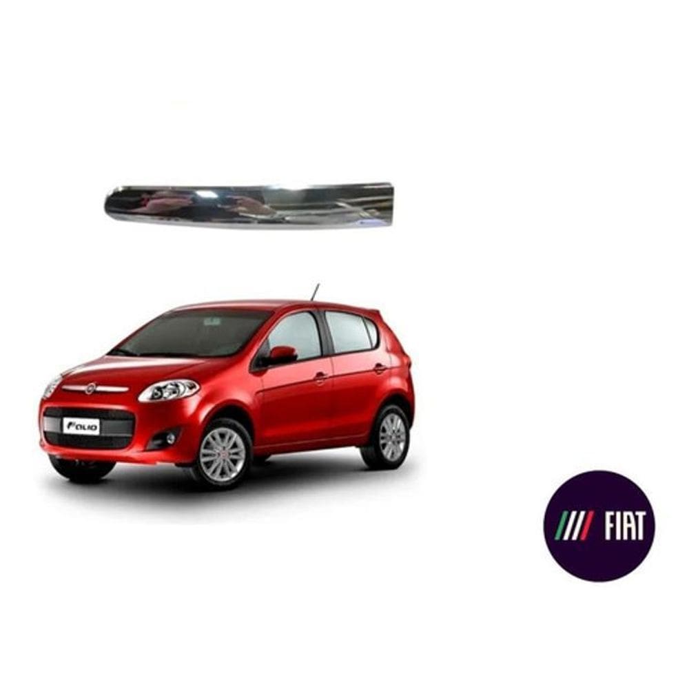 Friso Cromado Parachoque Dianteiro Direito Fiat Novo Palio