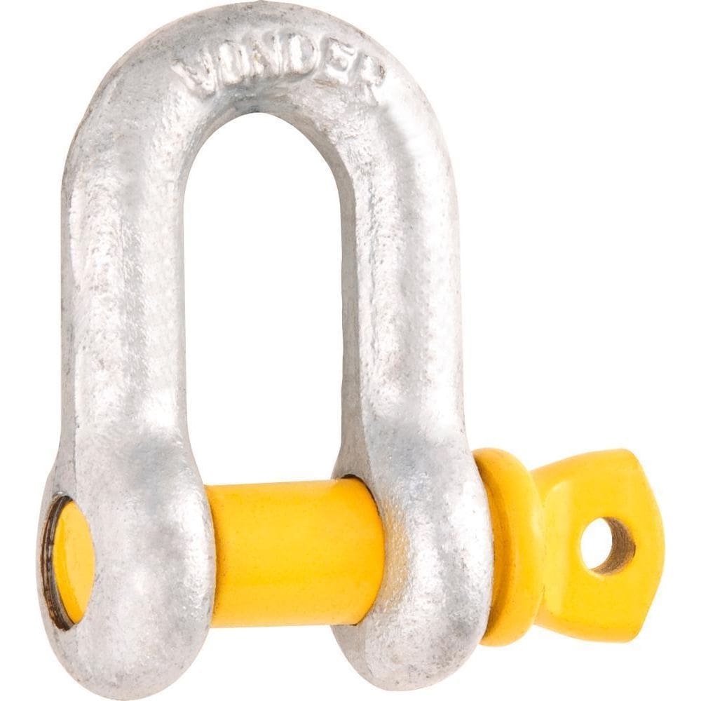 Manilha Para Cabo De Aço 3/8 Reta Pesado Galv Vonder Plus