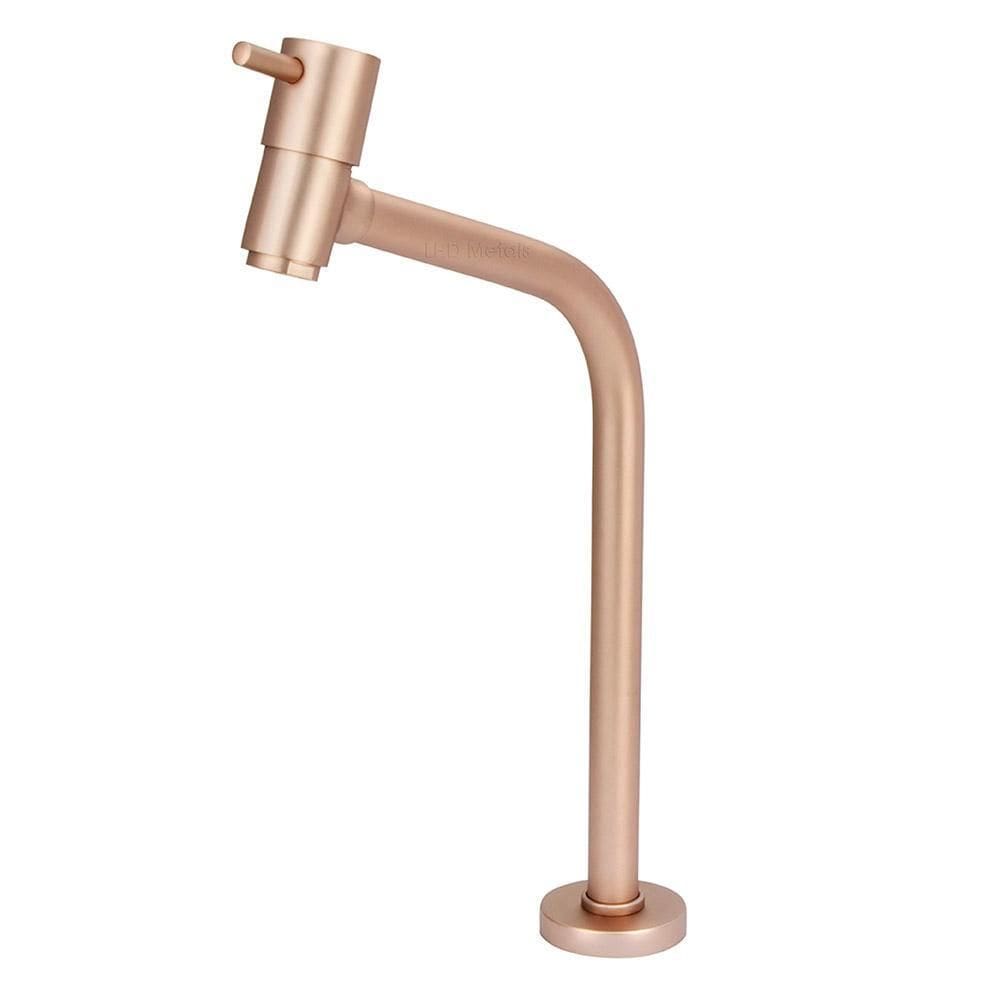 Torneira Link Lavatório/Banheiro Rose Gold Mesa Metal 1/4V