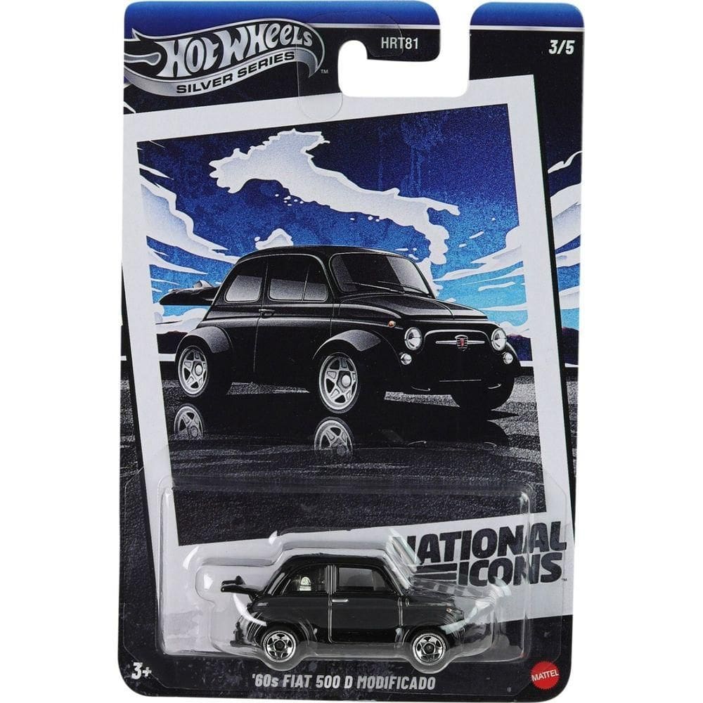 Hot Wheels Carro Vintage 60s Fiat 500 D Modificado - Mattel