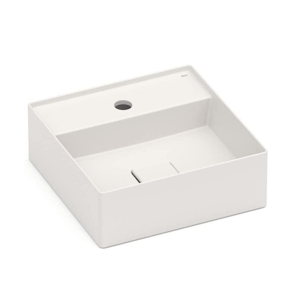 Cuba De Apoio T8 35x35cm Quadrada Terra Beige Roca