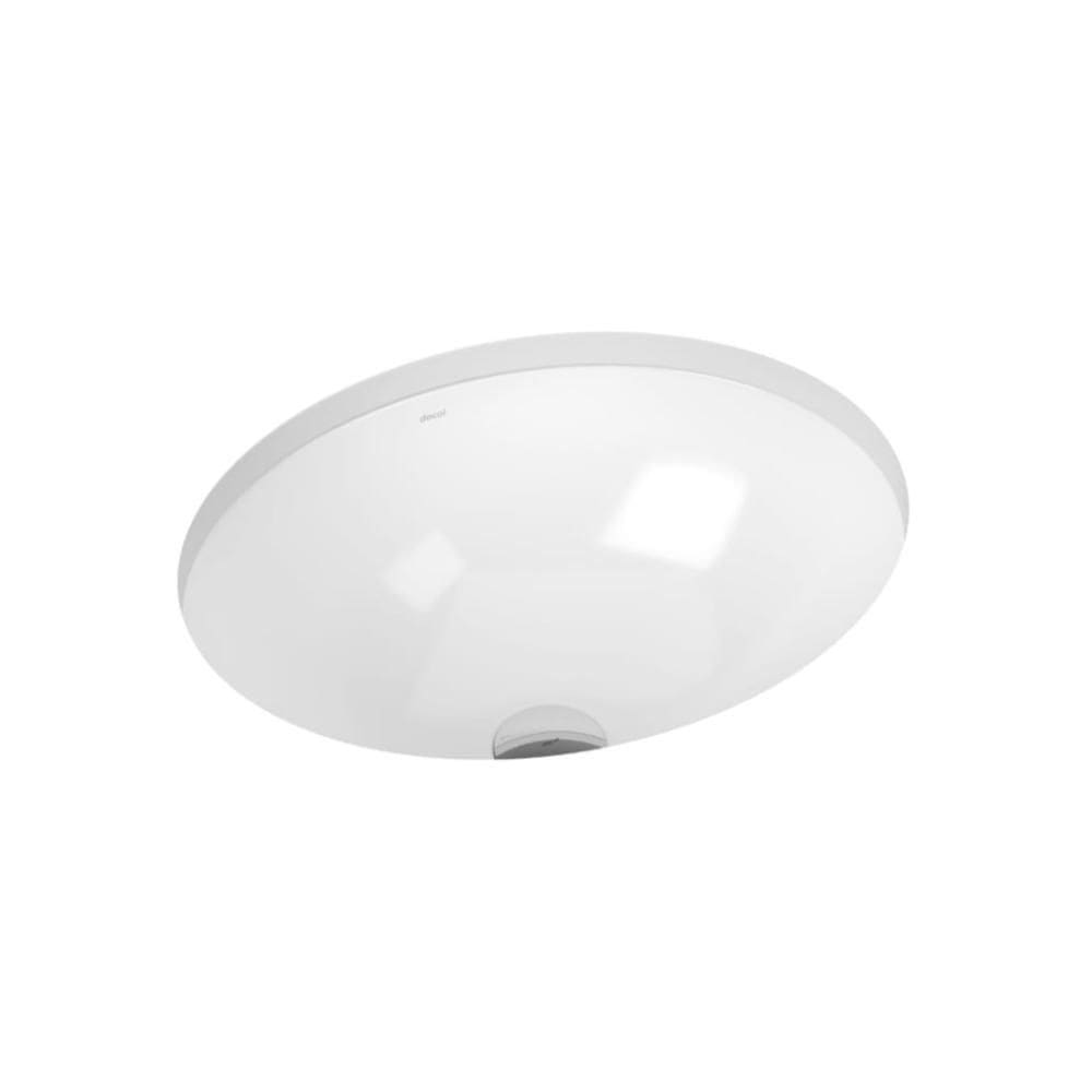 Cuba Embutir Oval 450x360x165mm Branco Docol