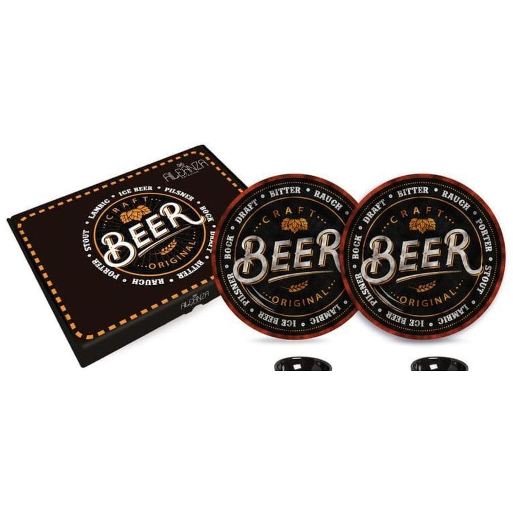 Kit Colecionável Alleanza 4 Pçs Mini Molheira Beer